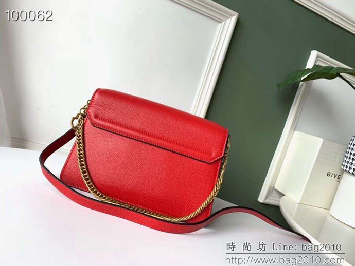 GlVENCHY紀梵希 法國代購級別 Givenchy Bag 巴黎走秀新款 中號 鏈條手提 斜挎包  tsg1256